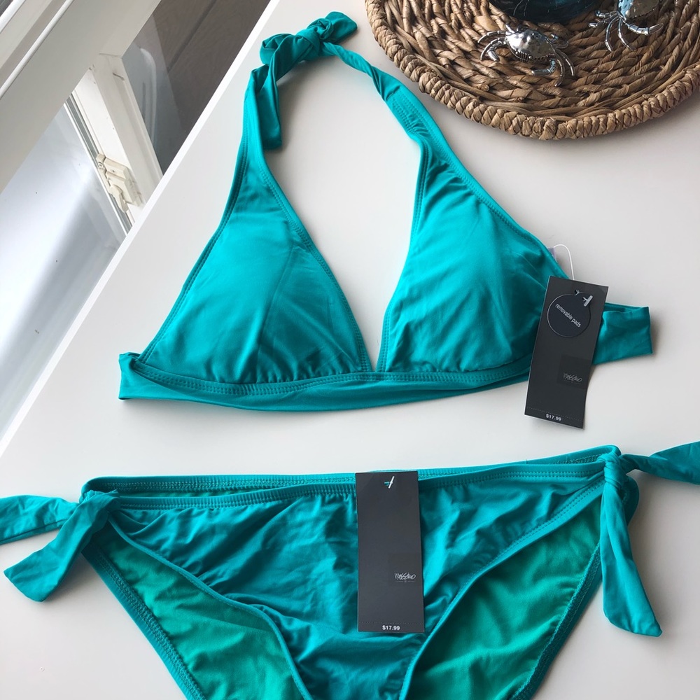 Mossimo Halter Top and Tie Bikini